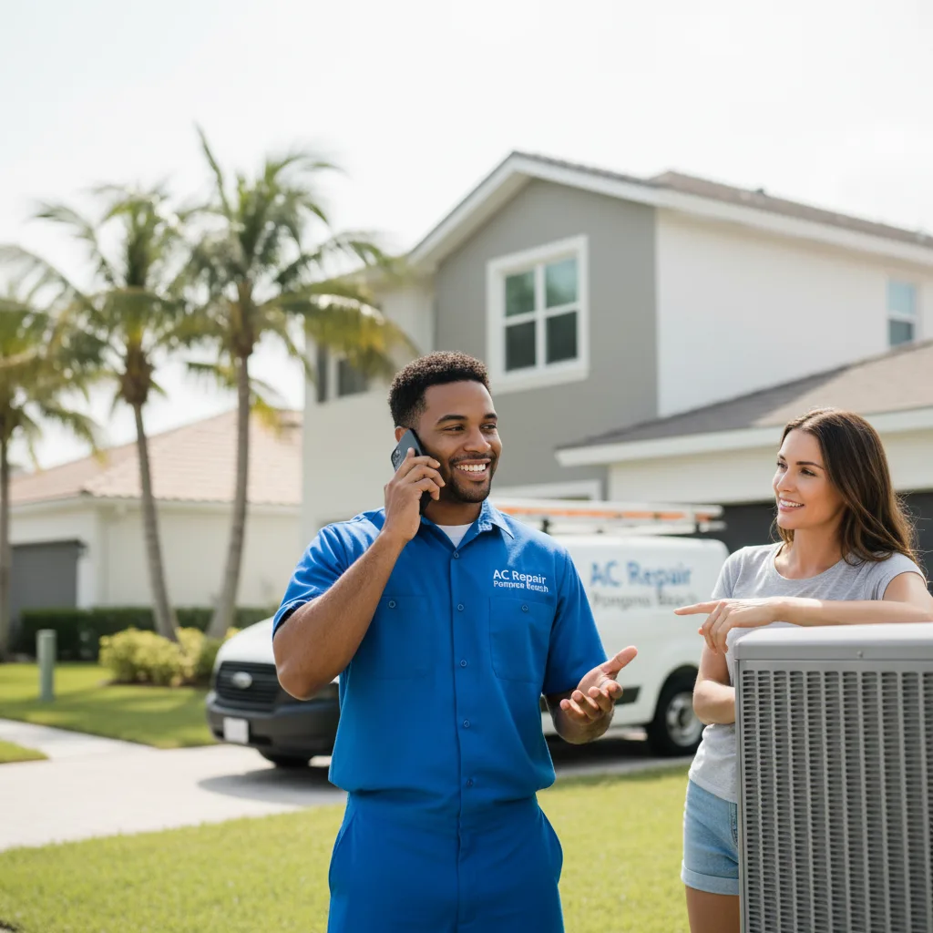 AC Repair Pompano Beach customer support in Tipp City
